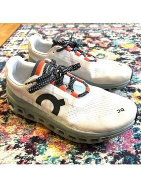 ON Running Cloudmonster Lace Up Running Sneaker Forest Surf Mens 11
